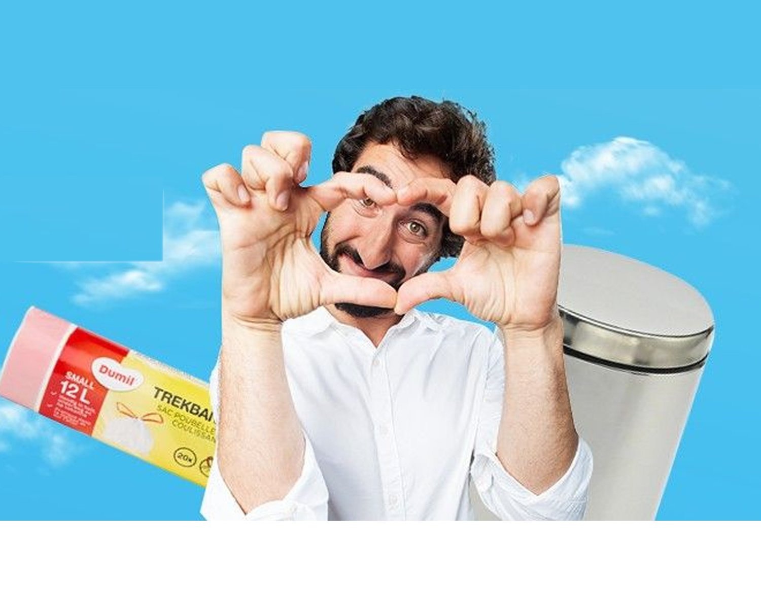 Dumil Vuilniszak XL - 10 zakken van 120 Liter - 5 rollen Dumil Vuilniszak XL - 10 zakken van 120 Liter - 5 rollen