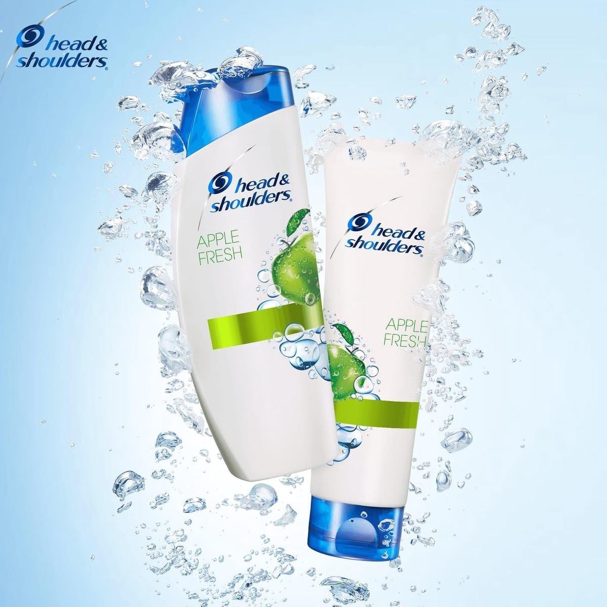 Head and Shoulders Shampoo - Apple Fresh 500 ml - Voordeelverpakking 24 stuks Head and Shoulders Shampoo - Apple Fresh 500 ml - Voordeelverpakking 24 stuks