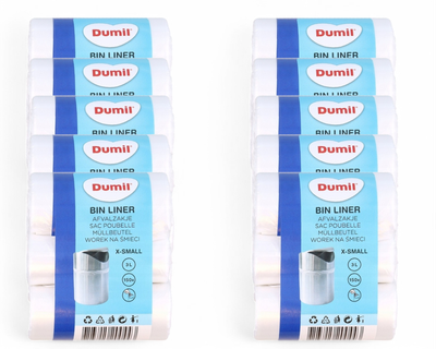 Dumil Afvalzakjes 150 zakken van 3 Liter - 10-pack 1092917