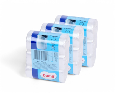 Dumil Afvalzakjes 150 zakken van 3 Liter - 3-pack 1092913