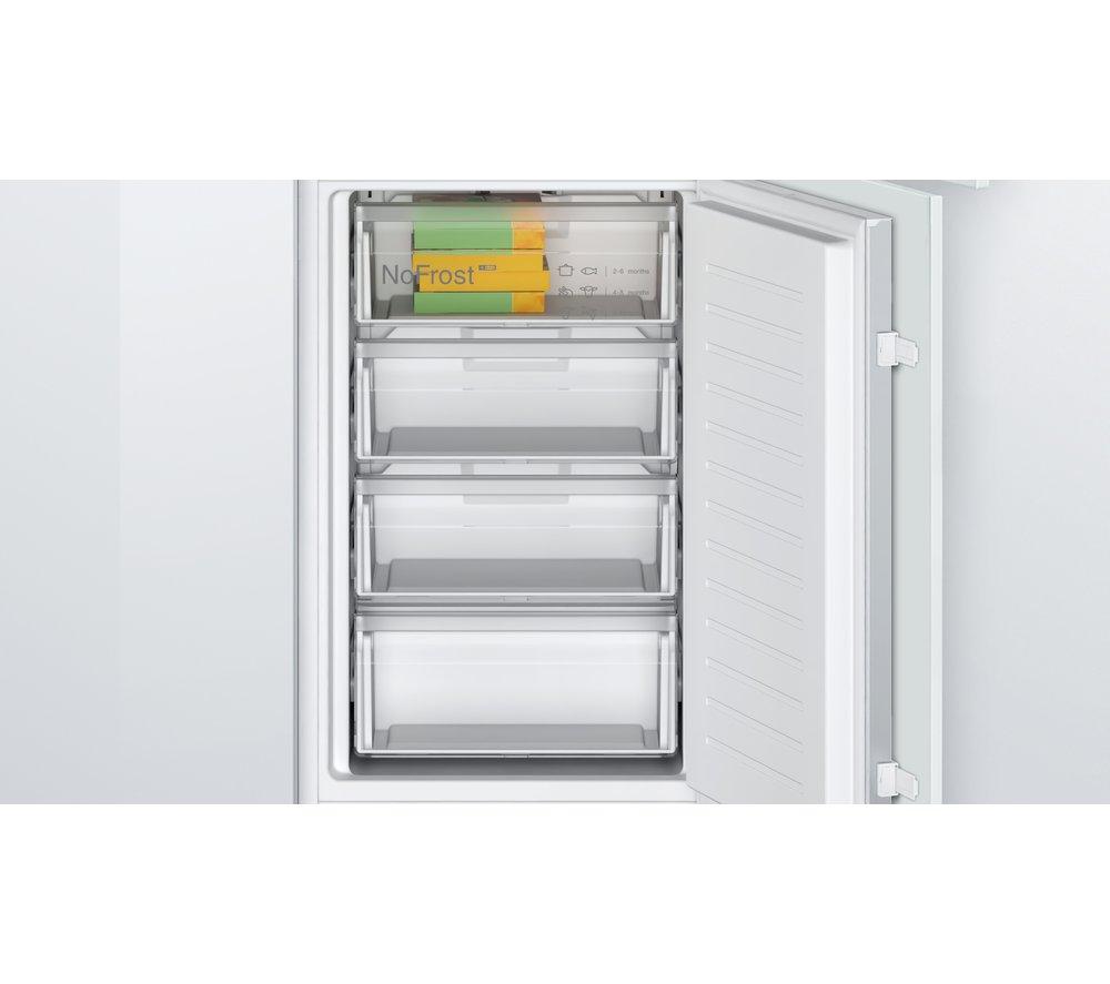 Bosch KIN85NSE0G Serie 2 Inbouw Koel-Vriescombi 178 No Frost Bosch KIN85NSE0G Serie 2 Inbouw Koel-Vriescombi 178 No Frost