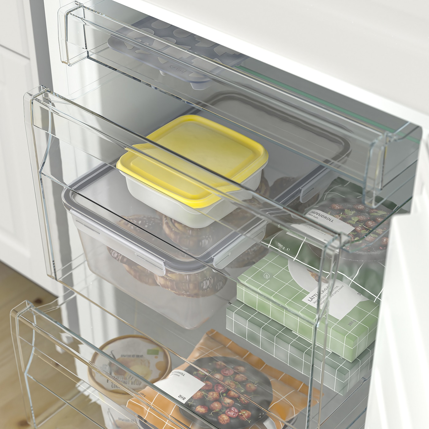 IKEA 500 Tinad-60572874 Inbouw Koel-vriescombi 185cm 210L IKEA 500 Tinad-60572874 Inbouw Koel-vriescombi 185cm 210L