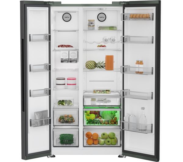 Grundig GSBSLM5FVPZ Amerikaanse Koelkast 179 Antra FrostFree Grundig GSBSLM5FVPZ Amerikaanse Koelkast 179 Antra FrostFree