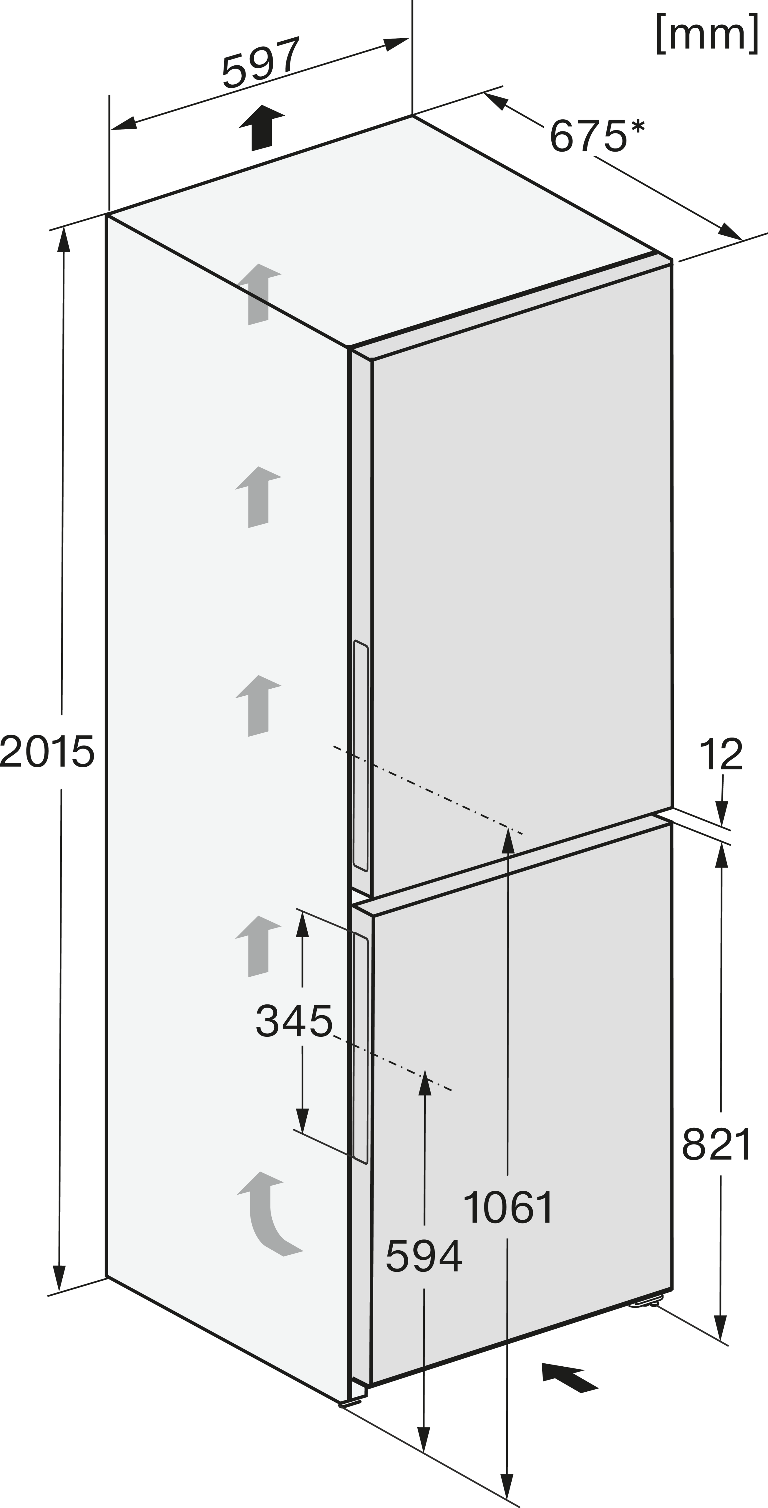Miele KFN4397CD Vrijstaande Koel-Vriescombi 186cm RVS 326L Miele KFN4397CD Vrijstaande Koel-Vriescombi 186cm RVS 326L