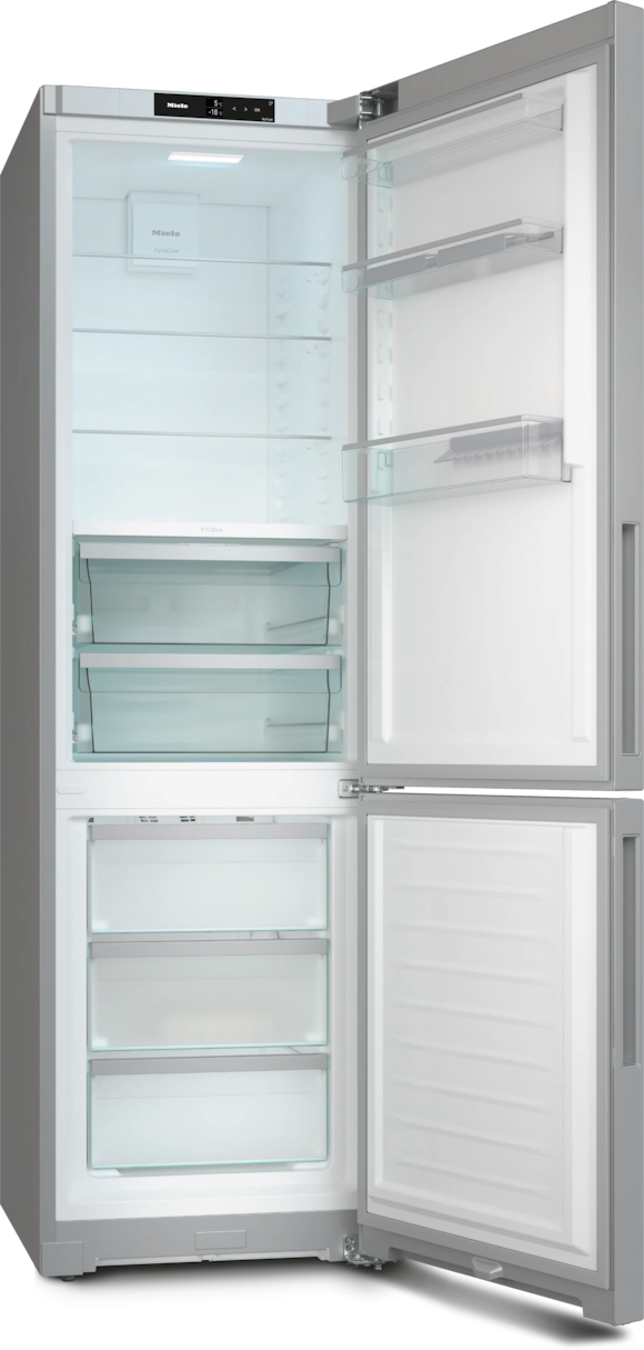 Miele KFN4397CD Vrijstaande Koel-Vriescombi 186cm RVS 326L Miele KFN4397CD Vrijstaande Koel-Vriescombi 186cm RVS 326L