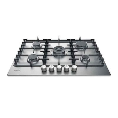 Hotpoint PPH75G DF IX UK Inbouw Gaskookplaat 73x51cm 5 pits PPH75G-DF-IX-UK