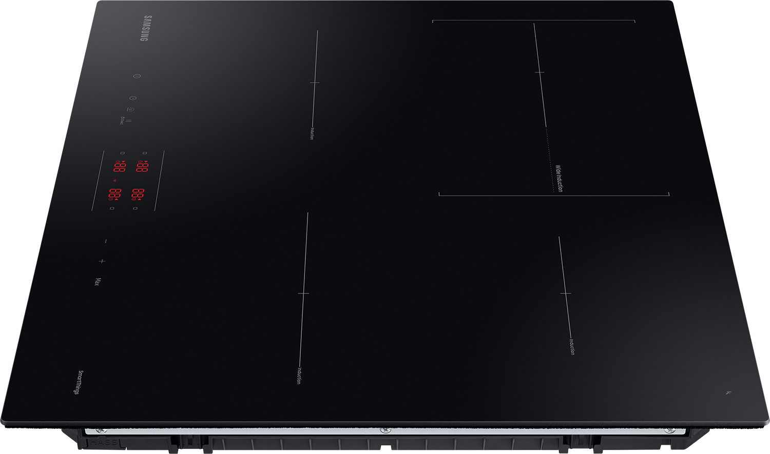 Samsung NZ64B4015FK Inbouw Inductiekookplaat 59x52cm 4 pits Samsung NZ64B4015FK Inbouw Inductiekookplaat 59x52cm 4 pits