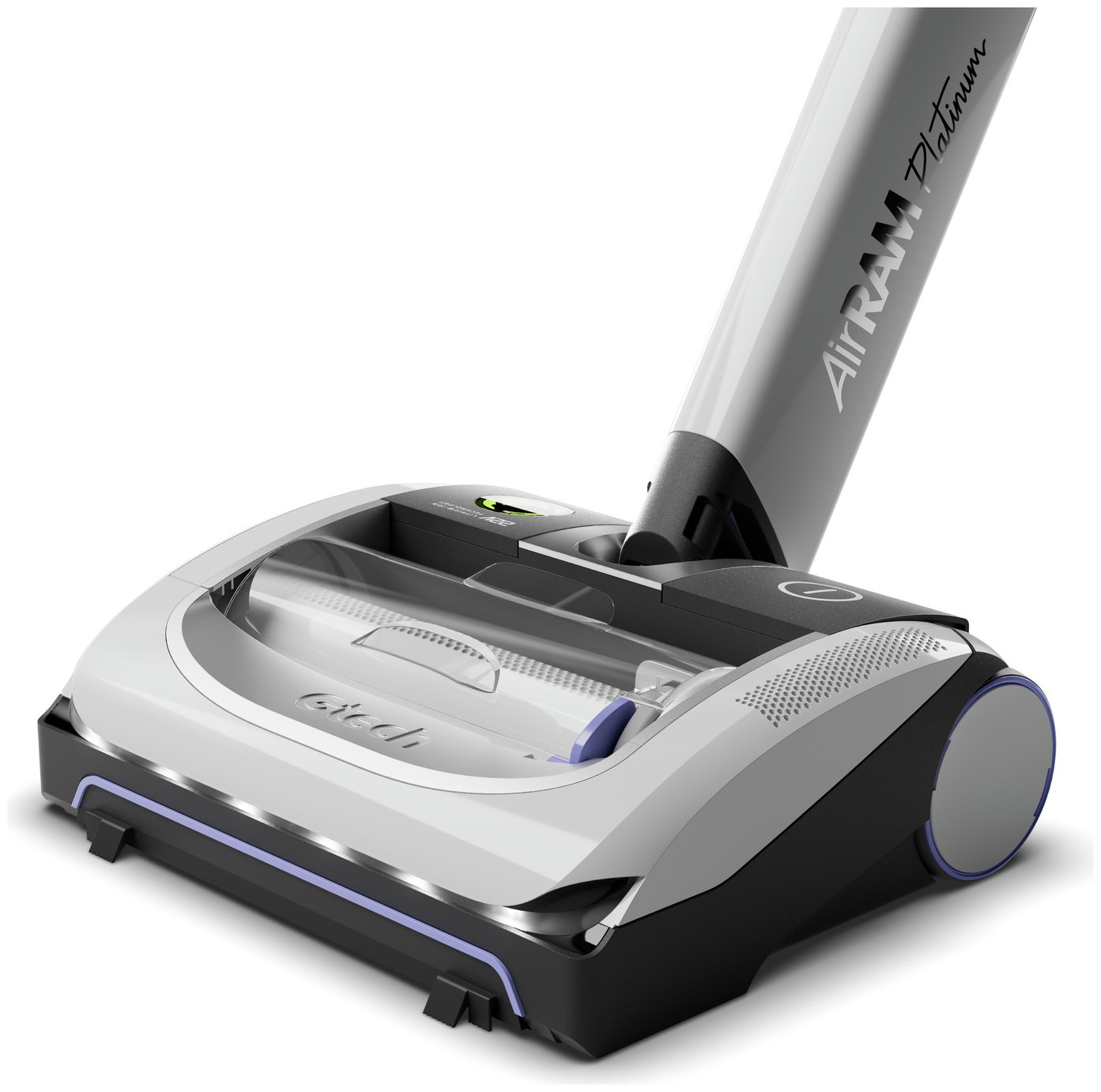 Gtech AirRAM Platinum snoerloze staande stofzuiger Gtech AirRAM Platinum snoerloze staande stofzuiger