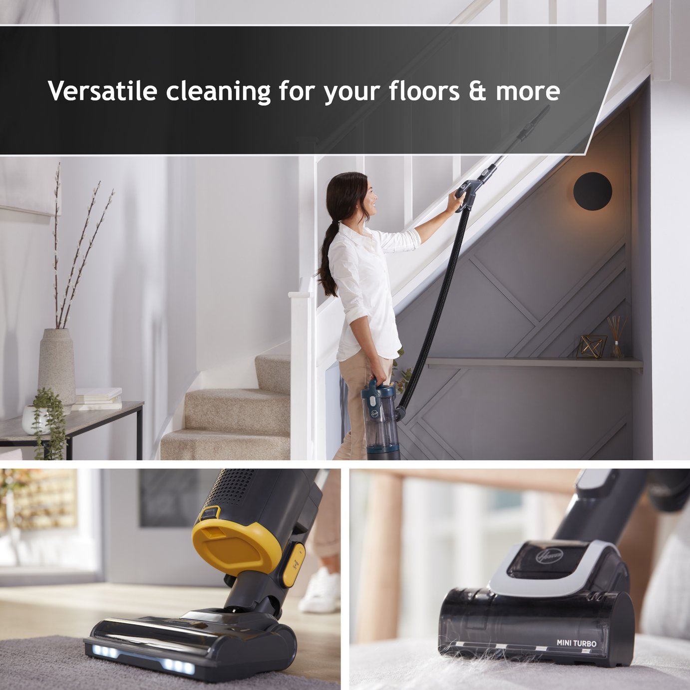 Hoover HL4 Push&Lift Anti Hair Wrap Stofzuiger met snoer Hoover HL4 Push&Lift Anti Hair Wrap Stofzuiger met snoer