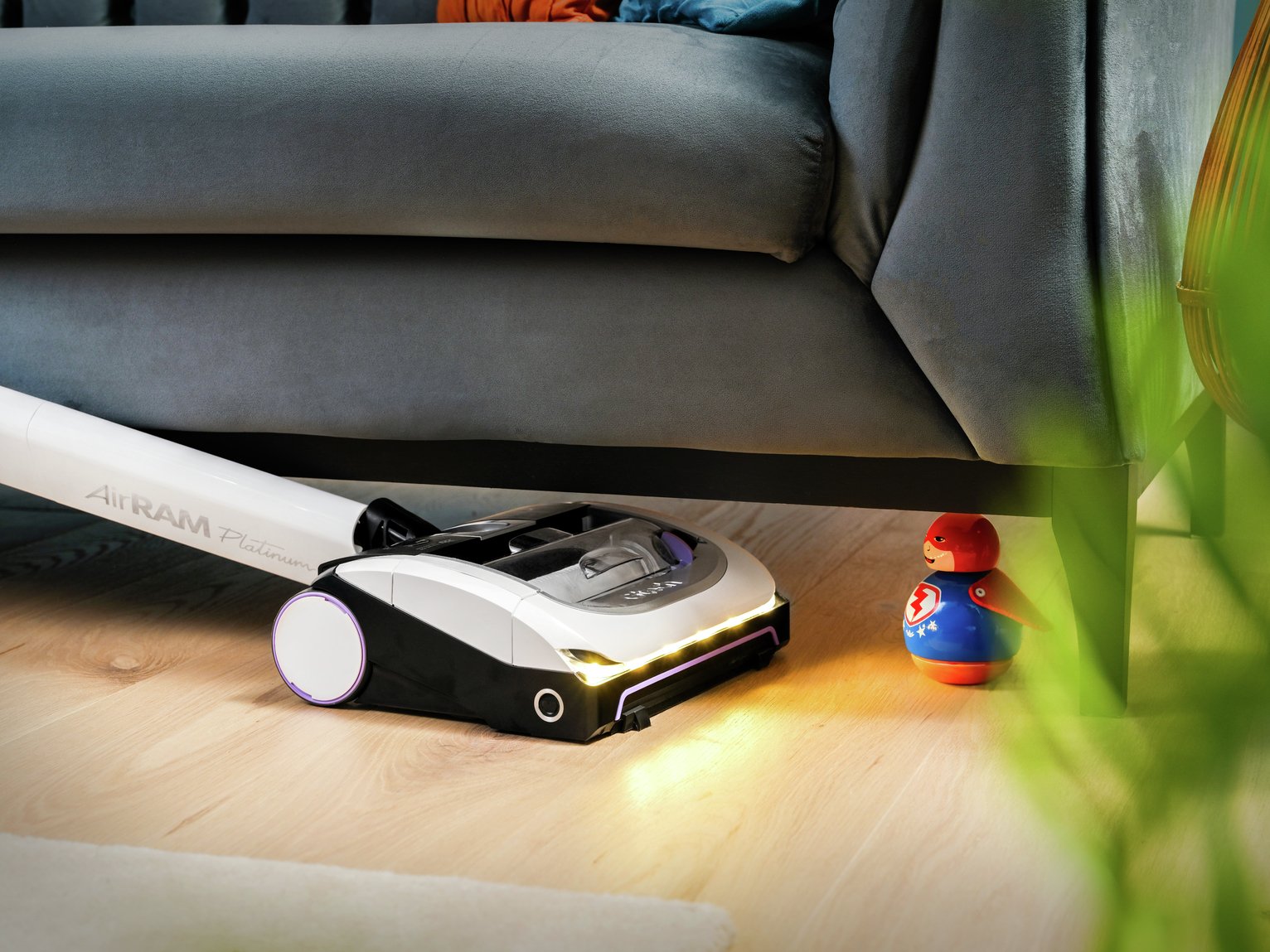 Gtech AirRAM Platinum snoerloze staande stofzuiger Gtech AirRAM Platinum snoerloze staande stofzuiger