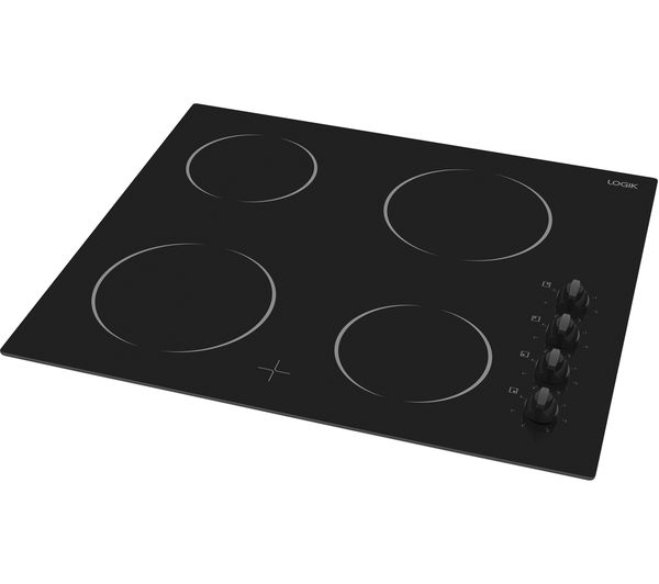 LOGIK LCHOBKN22 Inbouw Keramischekookplaat 59x52cm 4 pits LOGIK LCHOBKN22 Inbouw Keramischekookplaat 59x52cm 4 pits