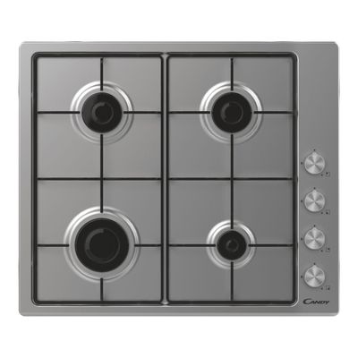 Candy CHW6LPX Inbouw Gaskookplaat RVS 59,5x51 cm CHW6LPX