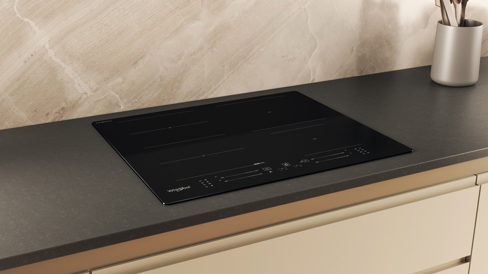 Whirlpool WFS3660CPNE Inbouw Inductiekookplaat 59x51cm Zwart Whirlpool WFS3660CPNE Inbouw Inductiekookplaat 59x51cm Zwart