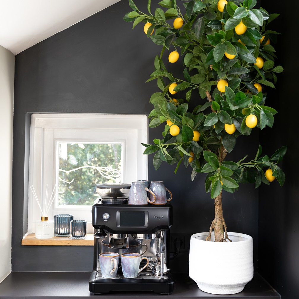Kunstplant Citrus Lemon - Geel - Ø66 x 130 cm Kunstplant Citrus Lemon - Geel - Ø66 x 130 cm