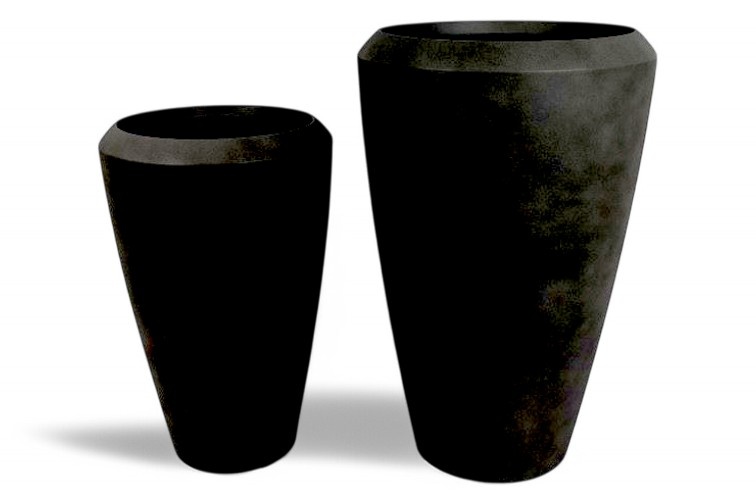 Countryfield Bloempot Plantoj Zwart Ø55.5 cm - Hoogte 86 cm Countryfield Bloempot Plantoj Zwart Ø55.5 cm - Hoogte 86 cm