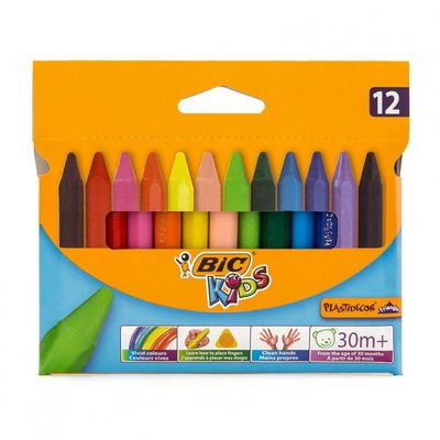 Bic Kleurkrijtjes - 12 kleuren 1093091