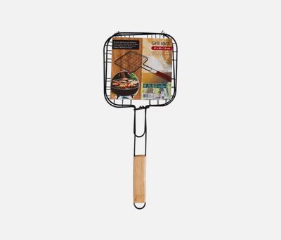 BBQ Grillrek met handvat 47 x 20 cm 1093064