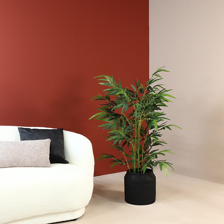 Kunstplant Bamboe in pot - Groen - 120 cm Kunstplant Bamboe in pot - Groen - 120 cm
