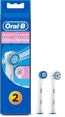 Set van 2 Oral-B opzetborstels: Sensitive Clean & Sensi Ultrathin 1093305