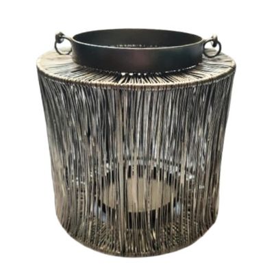 Lumero Windlicht van metaal - Goud - 17 cm 1093487