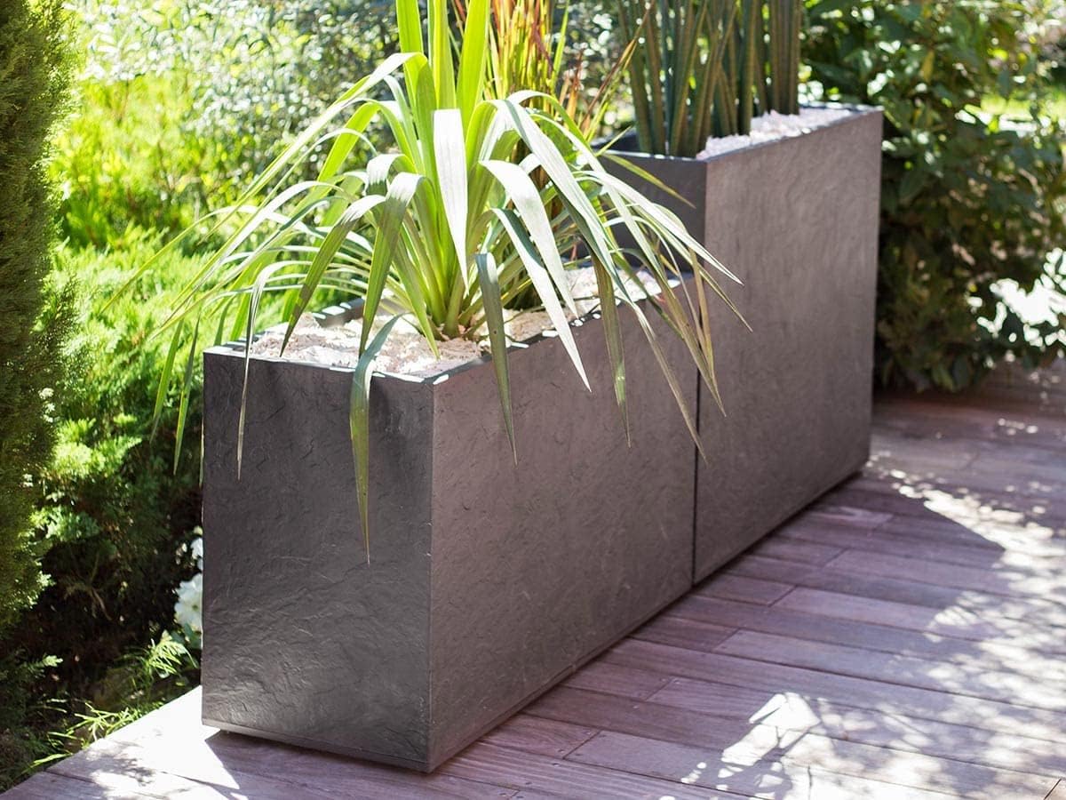 EDA Plantenbak - Bloembak - 116L - 99,5 x 39,5 x 60 cm - Antraciet EDA Plantenbak - Bloembak - 116L - 99,5 x 39,5 x 60 cm - Antraciet