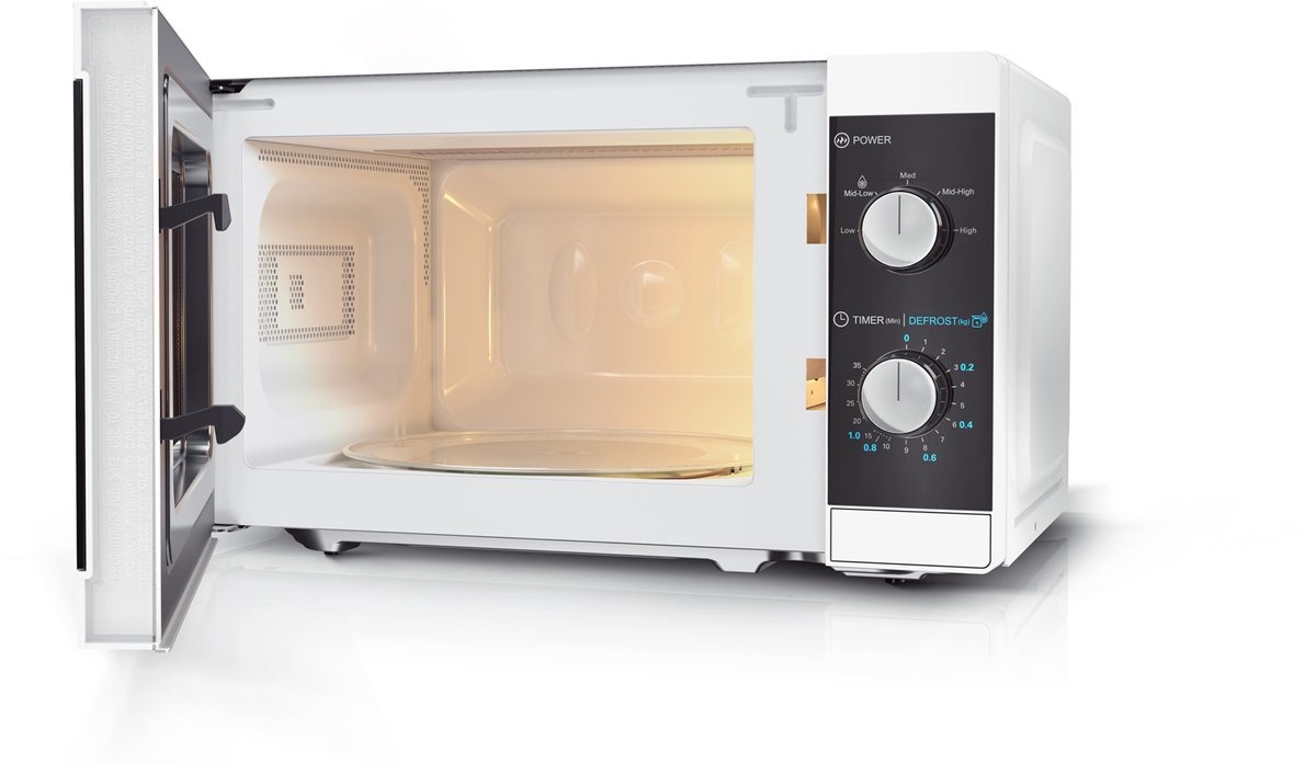 Sharp YC-MS01E-W Magnetron - 800W - 20 liter - wit Sharp YC-MS01E-W Magnetron - 800W - 20 liter - wit