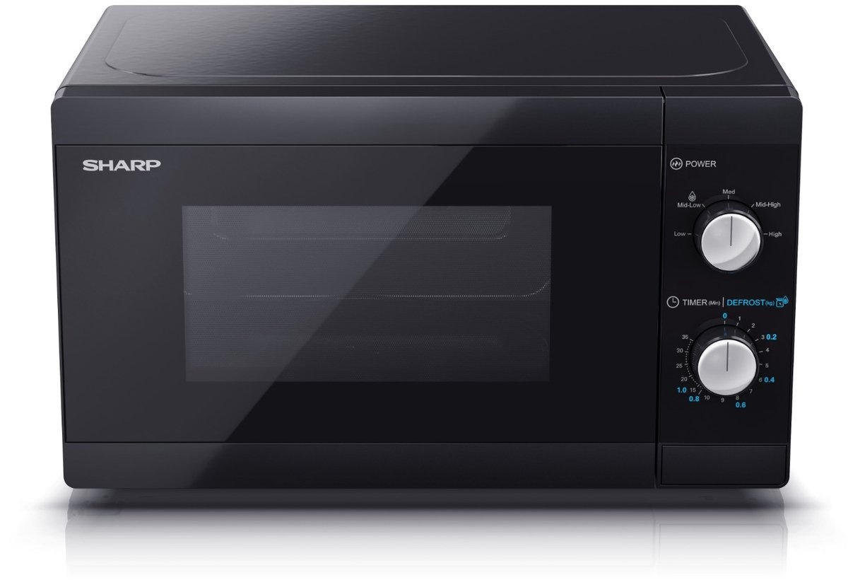 Sharp YC-MS01E-B Solo Magnetron - 800 Watt - 20 liter - zwart