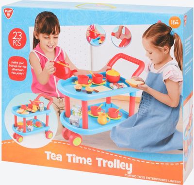 Speelgoed Tea Time Trolley 23-delig 1093926