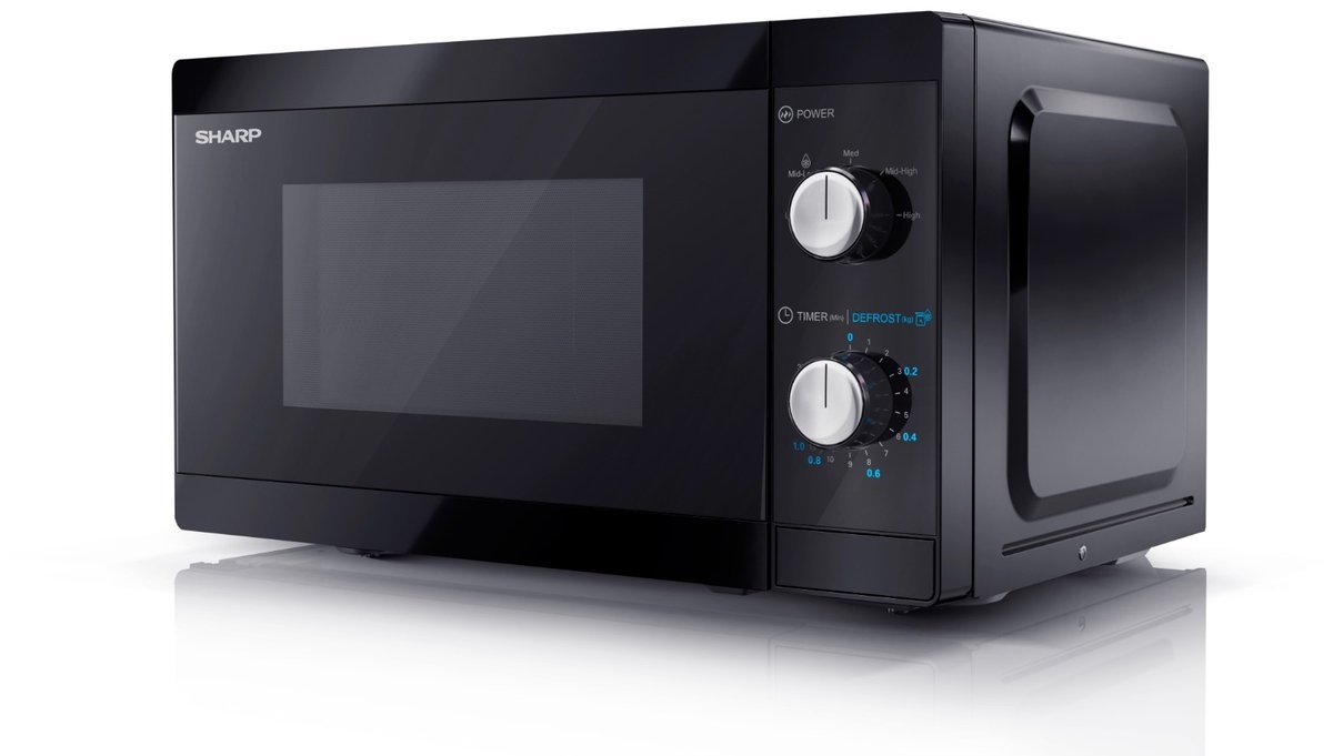 Sharp YC-MS01E-B Solo Magnetron - 800 Watt - 20 liter - zwart