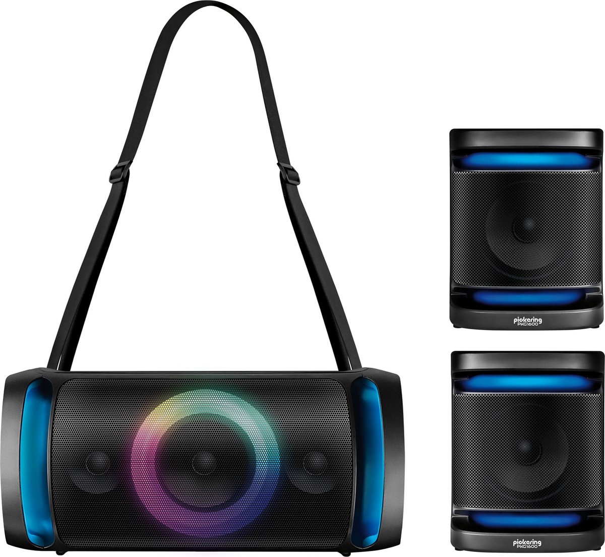Pickering PKG1600 Portable modulaire partyspeaker - 300W Pickering PKG1600 Portable modulaire partyspeaker - 300W