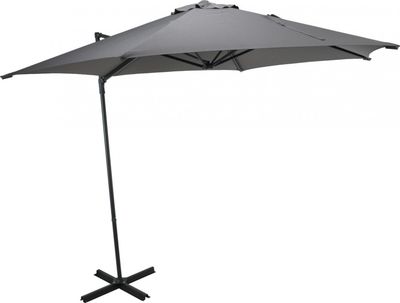 Parasol Hangend 270 cm Lichtgrijs 1093911