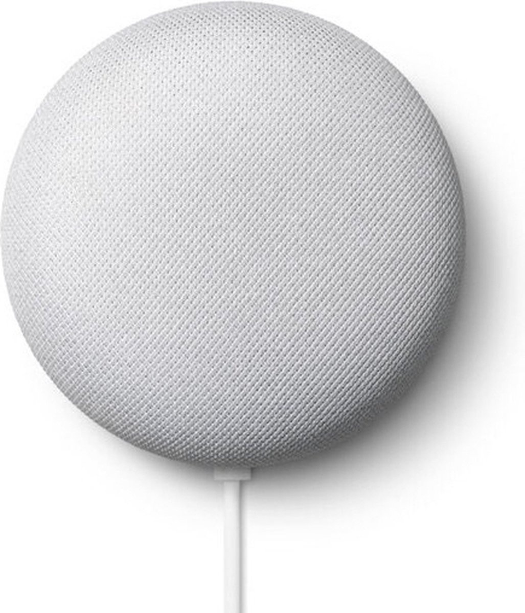 Google Nest Mini - Smart Speaker - Wit - 2e generatie Google Nest Mini - Smart Speaker - Wit - 2e generatie