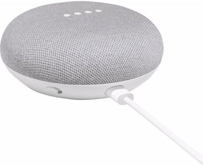 Google Nest Mini - Smart Speaker - Wit - 2e generatie 1094135