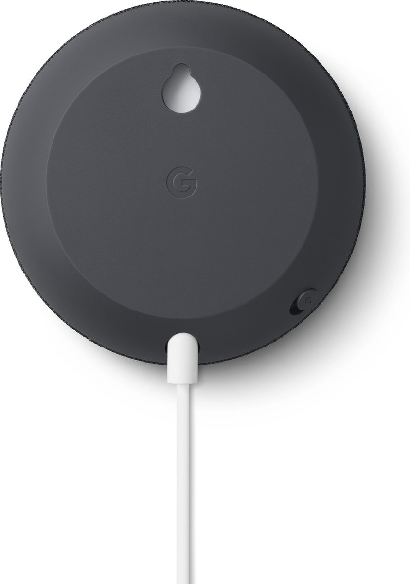 Google Nest Mini - Smart Speaker - Zwart - 2e generatie Google Nest Mini - Smart Speaker - Zwart - 2e generatie