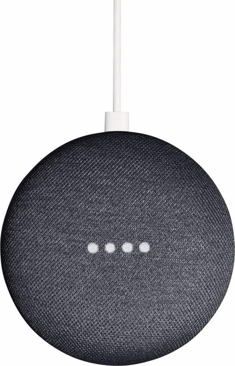 Google Nest Mini - Smart Speaker - Zwart - 2e generatie Google Nest Mini - Smart Speaker - Zwart - 2e generatie