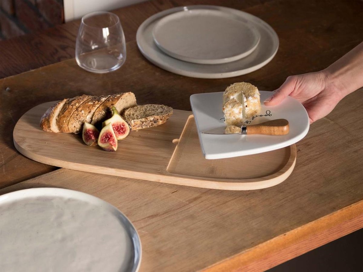 Gusta Serveerplank 45 x 19 cm - Good Food is Good Mood