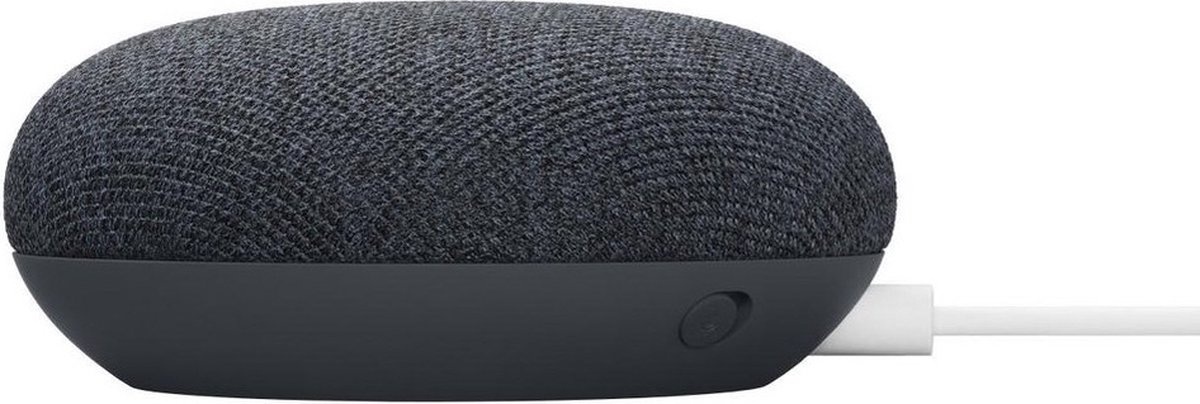 Google Nest Mini - Smart Speaker - Carbon - 2e generatie Google Nest Mini - Smart Speaker - Carbon - 2e generatie