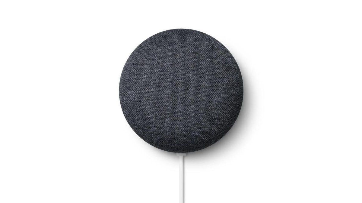 Google Nest Mini - Smart Speaker - Carbon - 2e generatie Google Nest Mini - Smart Speaker - Carbon - 2e generatie