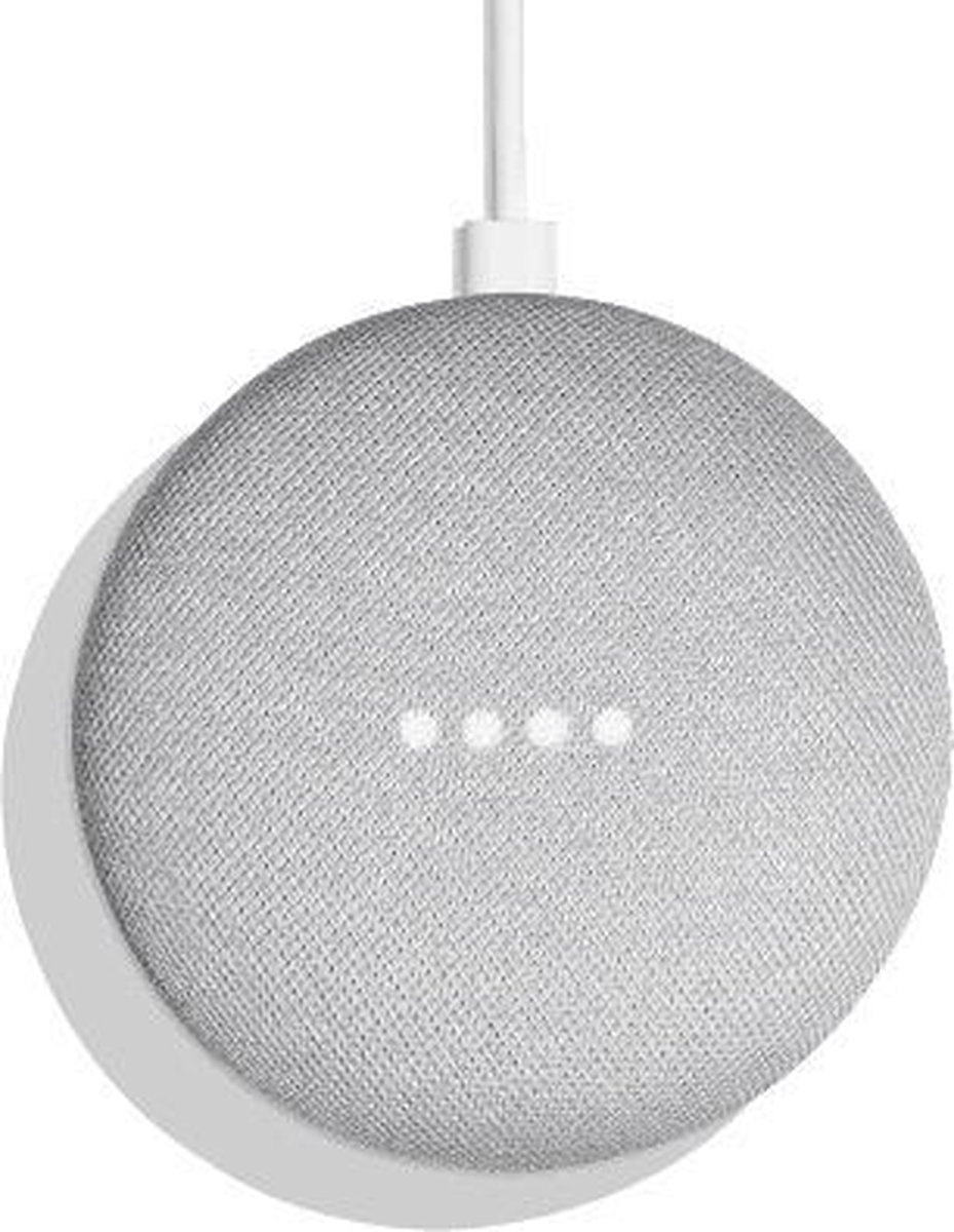 Google Nest Mini - Smart Speaker - Wit - 2e generatie Google Nest Mini - Smart Speaker - Wit - 2e generatie
