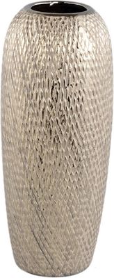 PTMD Helly Vaas - 14 x 14 x 34 cm - Keramiek - Goud 1094214