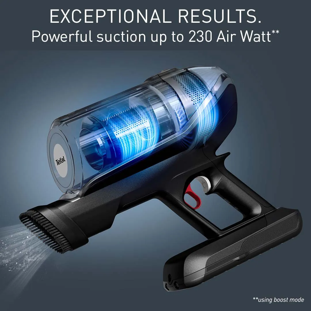 Tefal X-Force Flex 15,60 TY99F2GO Steelstofzuiger Draadloos Tefal X-Force Flex 15,60 TY99F2GO Steelstofzuiger Draadloos