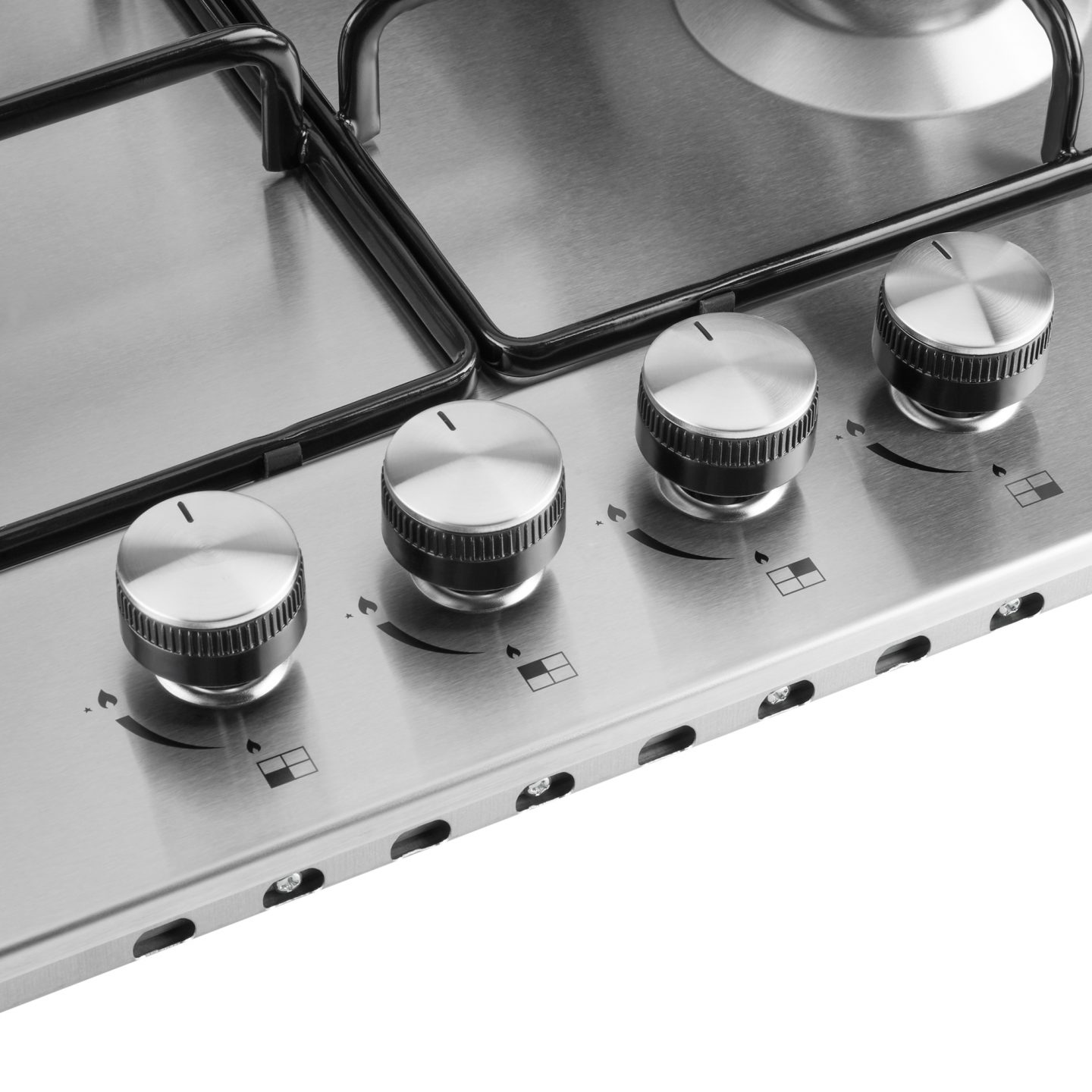 Cookology GH601SS Inbouw gaskookplaat RVS 60x51cm 4 pits Cookology GH601SS Inbouw gaskookplaat RVS 60x51cm 4 pits