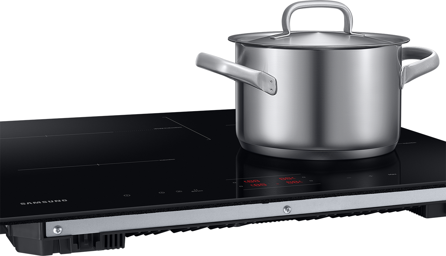 Samsung NZ64B4015FK Inbouw Inductiekookplaat 59x52cm 4 pits Samsung NZ64B4015FK Inbouw Inductiekookplaat 59x52cm 4 pits