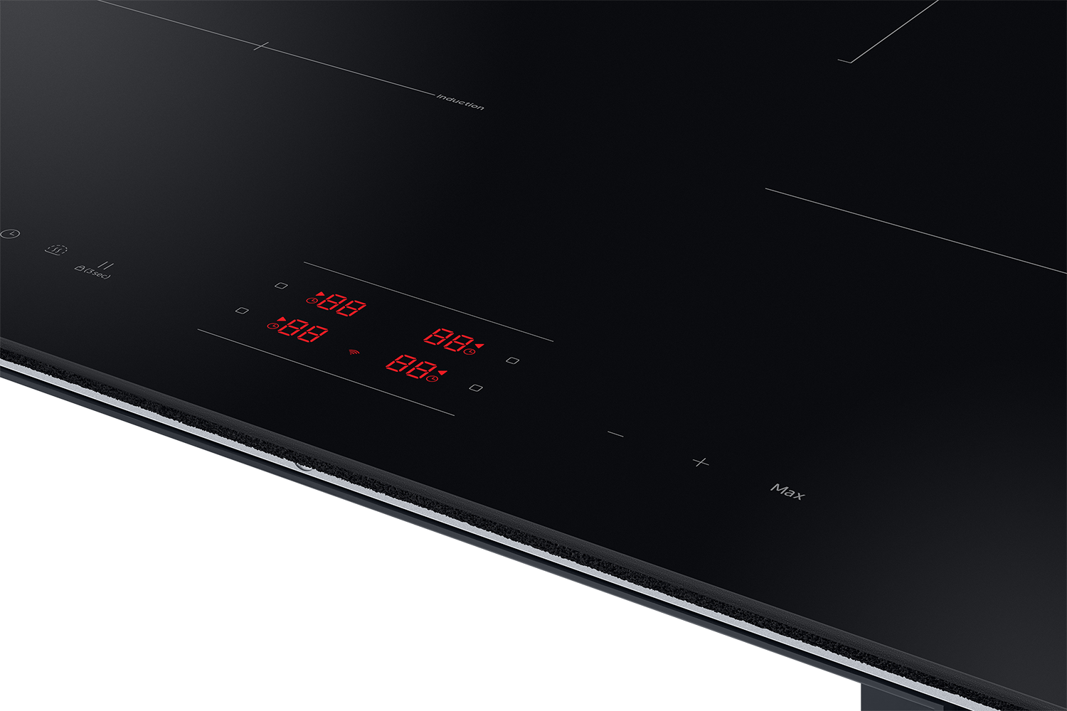 Samsung NZ64B4015FK Inbouw Inductiekookplaat 59x52cm 4 pits Samsung NZ64B4015FK Inbouw Inductiekookplaat 59x52cm 4 pits