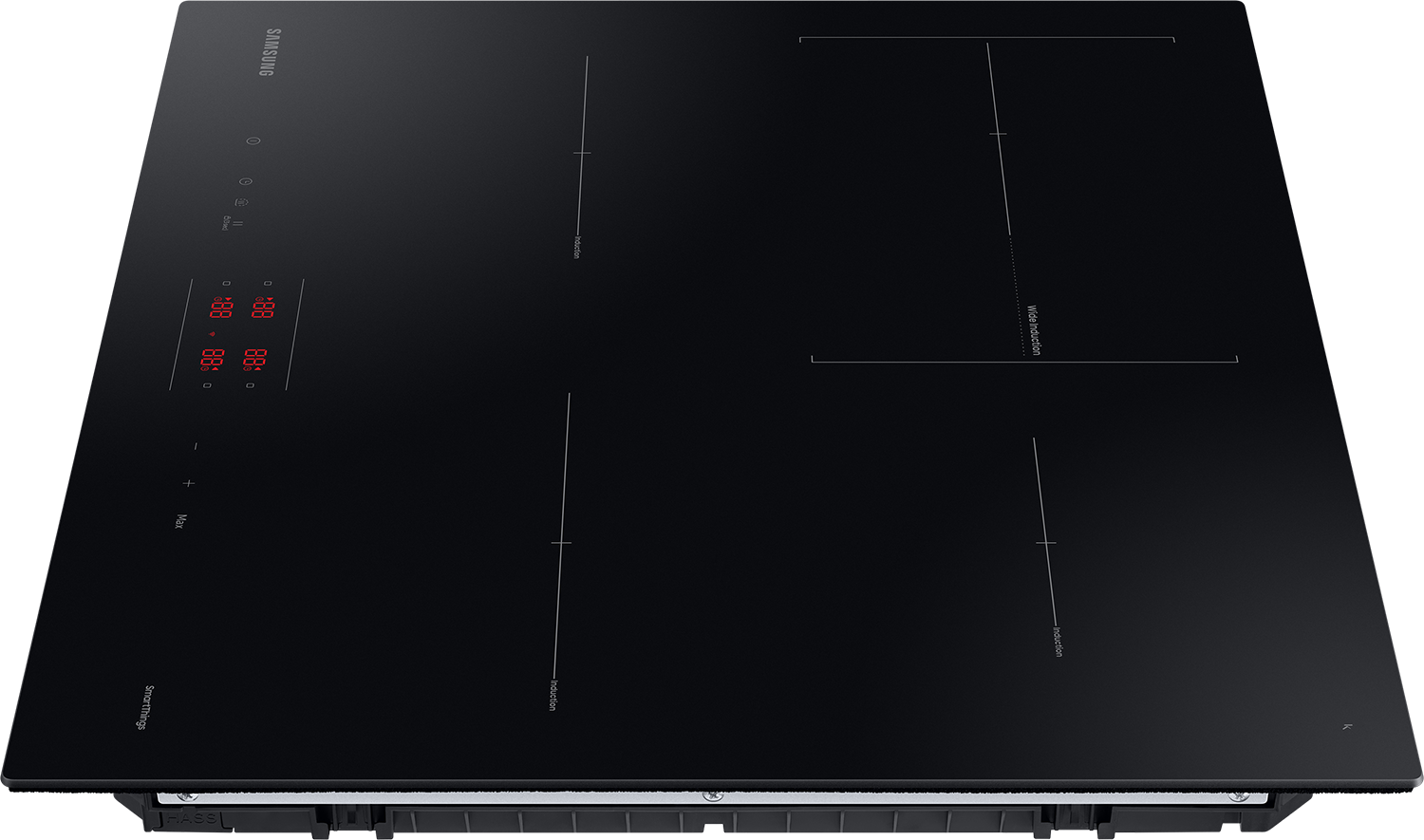 Samsung NZ64B4015FK Inbouw Inductiekookplaat 59x52cm 4 pits Samsung NZ64B4015FK Inbouw Inductiekookplaat 59x52cm 4 pits