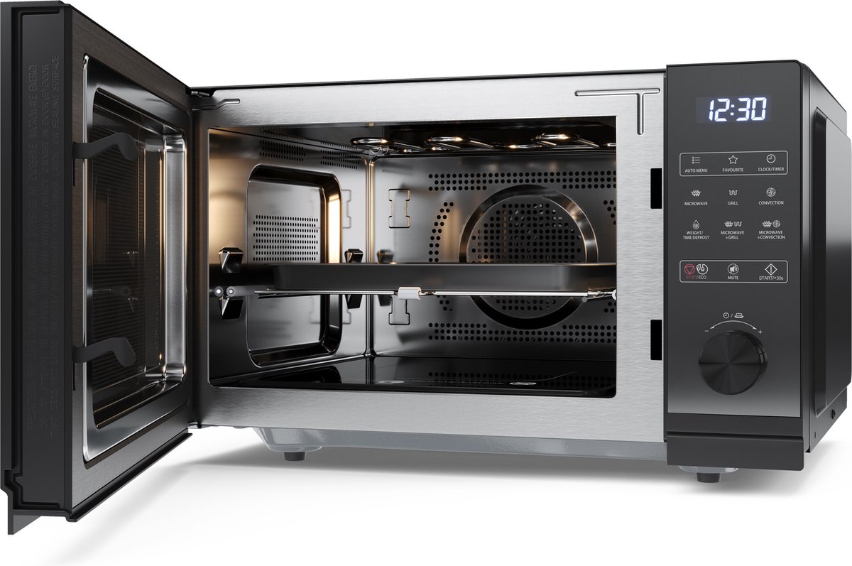 Sharp Combi Magnetron YC-GC52BE-B 49,5 cm - Zwart Sharp Combi Magnetron YC-GC52BE-B 49,5 cm - Zwart