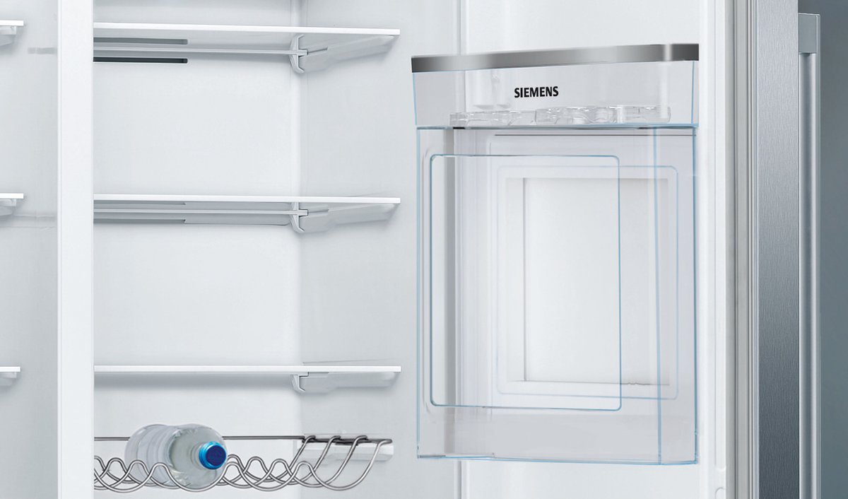 Siemens KA93GAIDP iQ500 Side-by-Side Fridge-Freezer - Anti-Fingerprint RVS Siemens KA93GAIDP iQ500 Side-by-Side Fridge-Freezer - Anti-Fingerprint RVS