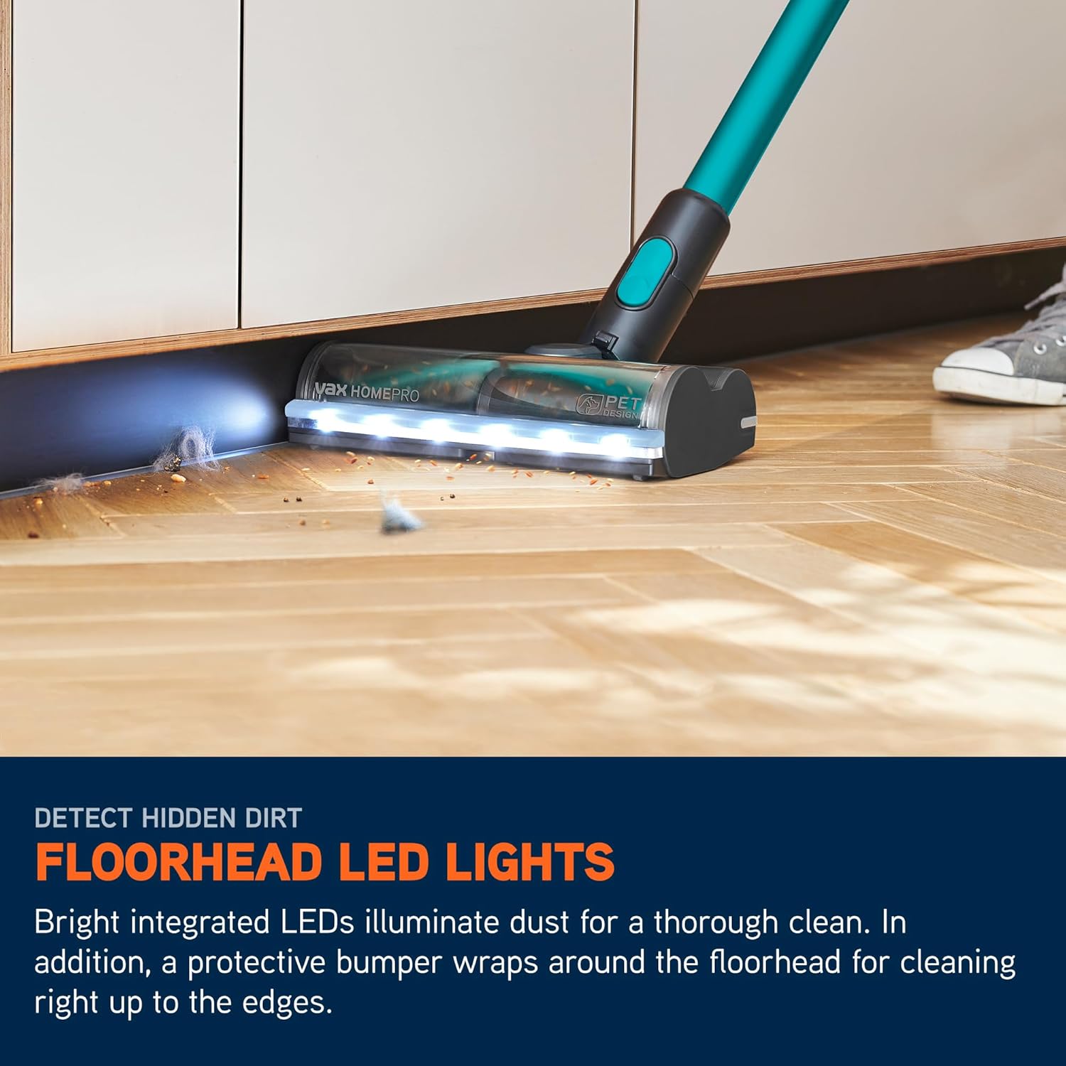 Vax Home Pro Pet-Design Stofzuiger – Draadloos – Zwart/Teal