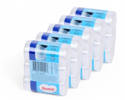 Dumil Afvalzakjes 150 zakken van 3 Liter - 5-pack 1092915