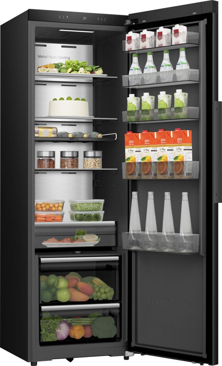 Hisense Koelkast RL5K370GSFC Vrijstaand - Zwart - H185,6 cm Hisense Koelkast RL5K370GSFC Vrijstaand - Zwart - H185,6 cm